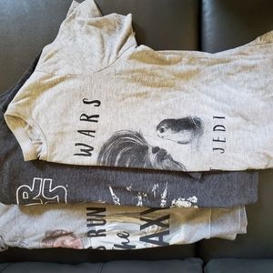 Star Wars lot of 3 womens tops